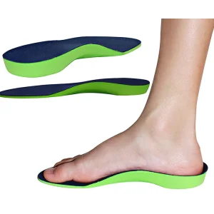 KidSole Neon Fix Sport Orthotic Insoles for Flat Feet